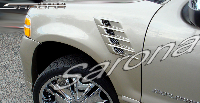 Custom Ford Explorer Fenders  SUV/SAV/Crossover (2002 - 2005) - $590.00 (Manufacturer Sarona, Part #FD-008-FD)